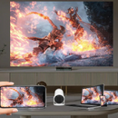 Mini Proyector 4K Ultra HD + Barra de Sonido Bluetooth